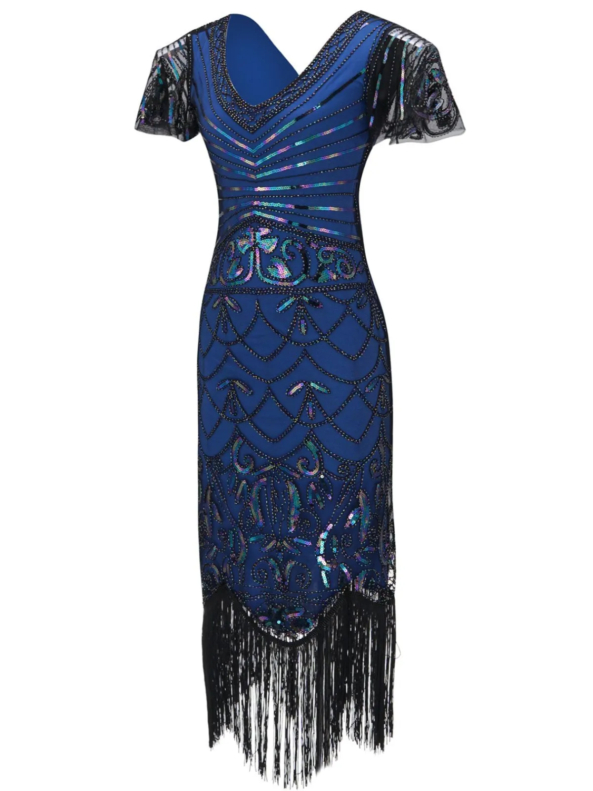 Outlet Retro Stage 1920s Fringed Flapper Gatsby Dress