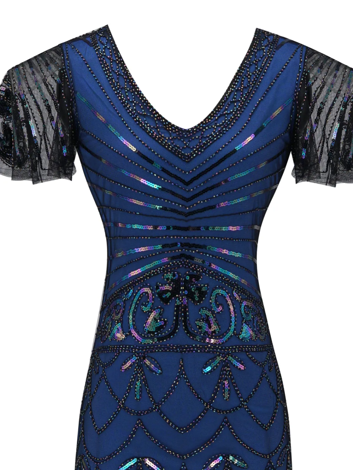 Outlet Retro Stage 1920s Fringed Flapper Gatsby Dress