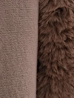 Sale Retro Stage 1950s Fur Collar Double Layer Cape Shawl