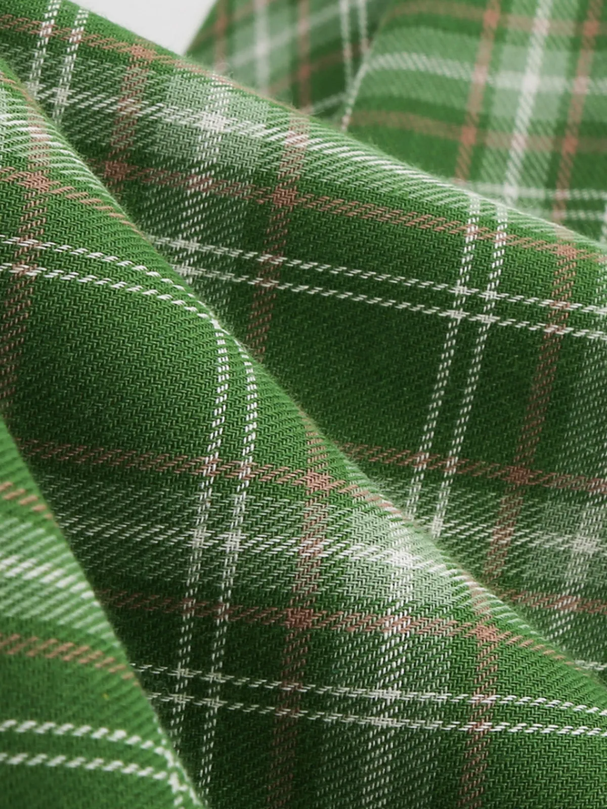 Discount Retro Stage 1950s Gingham Plaid Square Neck Flared Dress