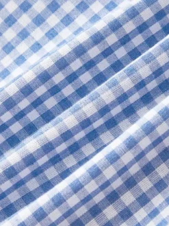 New Retro Stage 1950s Halter Gingham Plaids Bow Romper