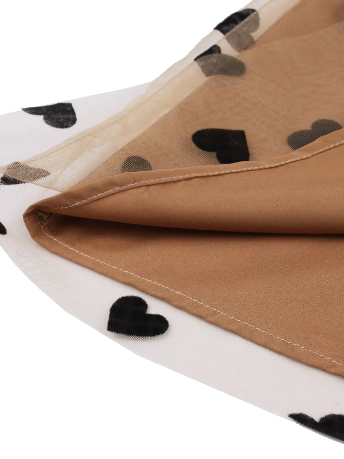 Clearance Retro Stage 1950s Heart High Waist Swing Skirt