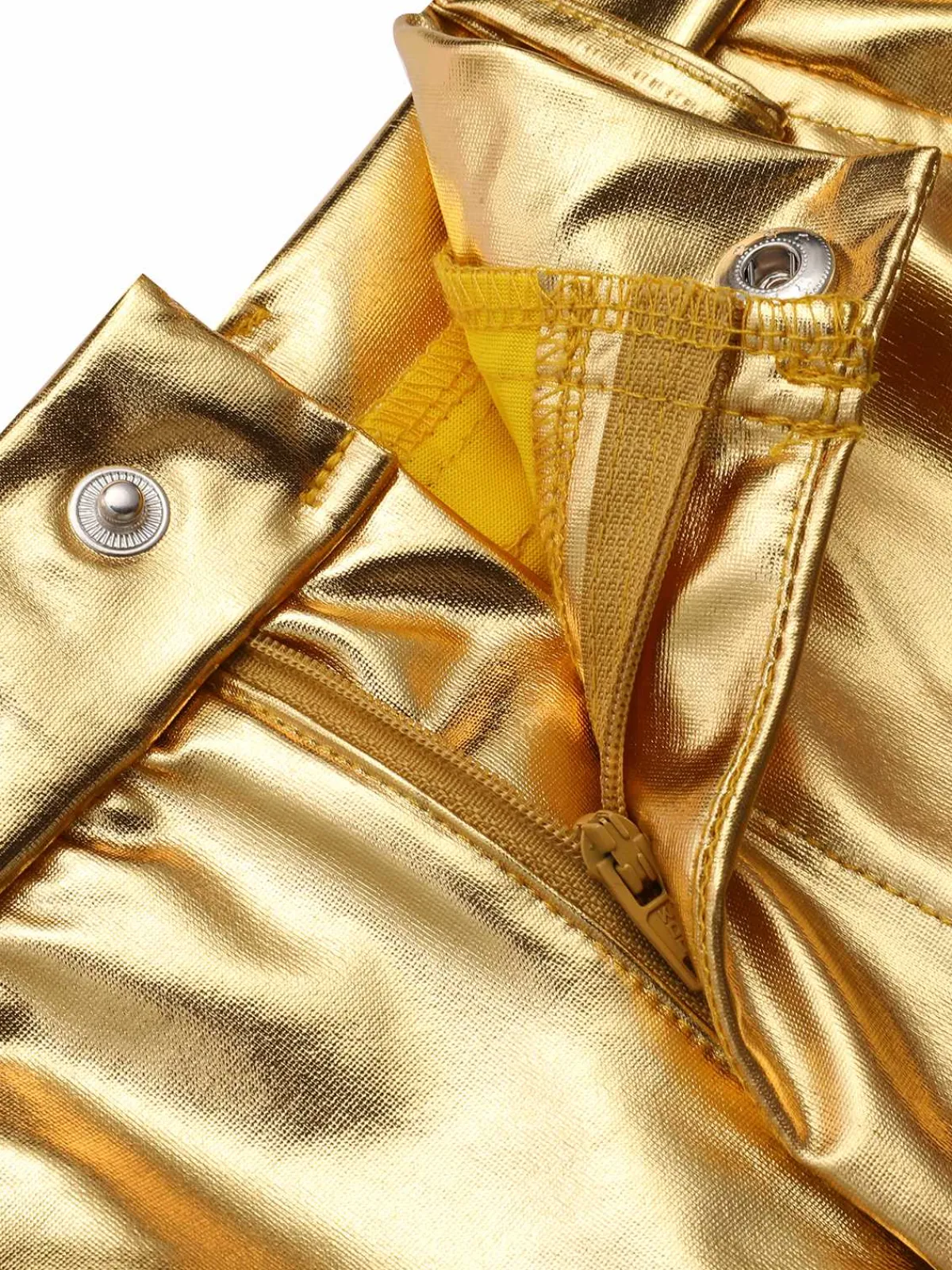 Discount Retro Stage 1960s High Waist Shiny Metallic Mini Skirt
