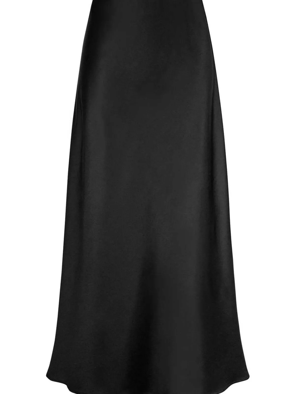 Discount Retro Stage 1930s High-Waist Satin Solid Mermaid Skirt