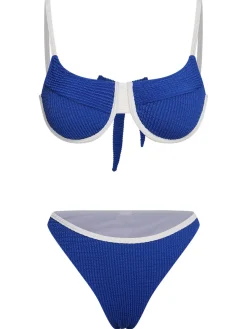 Discount Retro Stage 1940s Knitted Back Strap Bikini