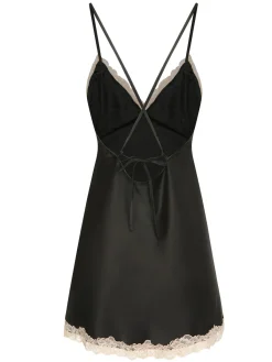 Clearance Retro Stage 1950s Lace Patchwork Suspender Sleepwear