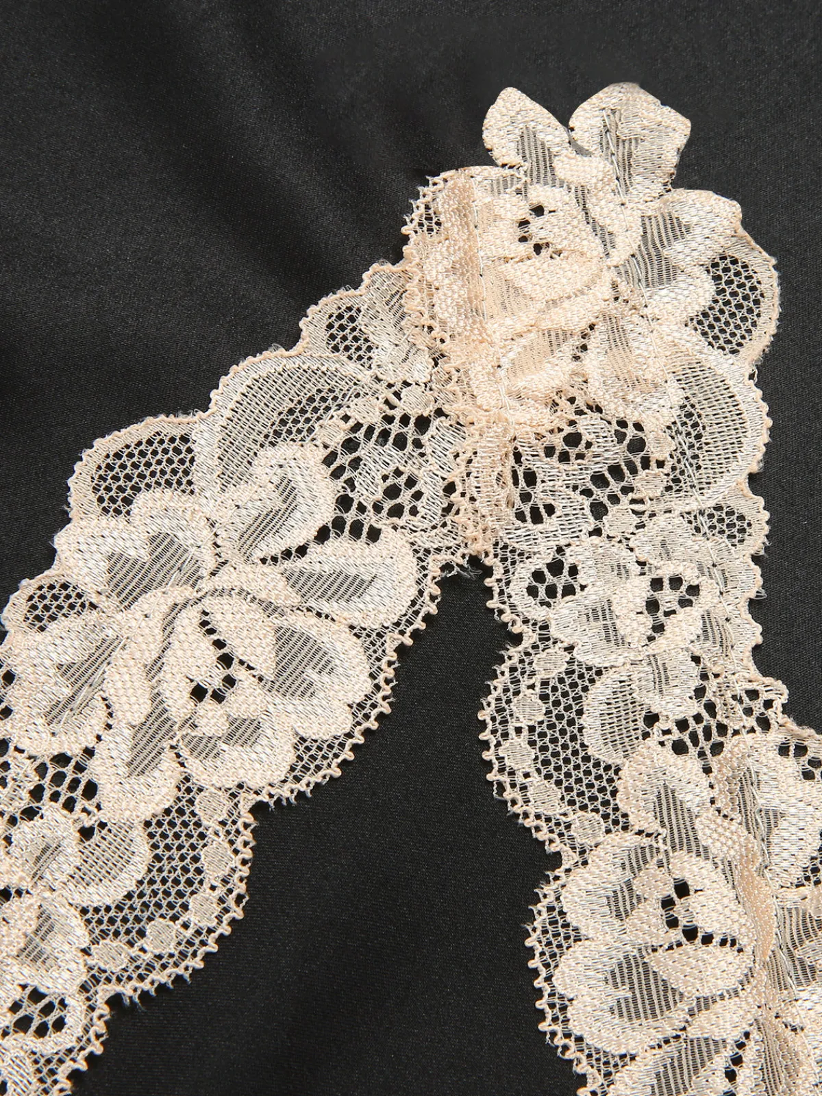 Clearance Retro Stage 1950s Lace Patchwork Suspender Sleepwear