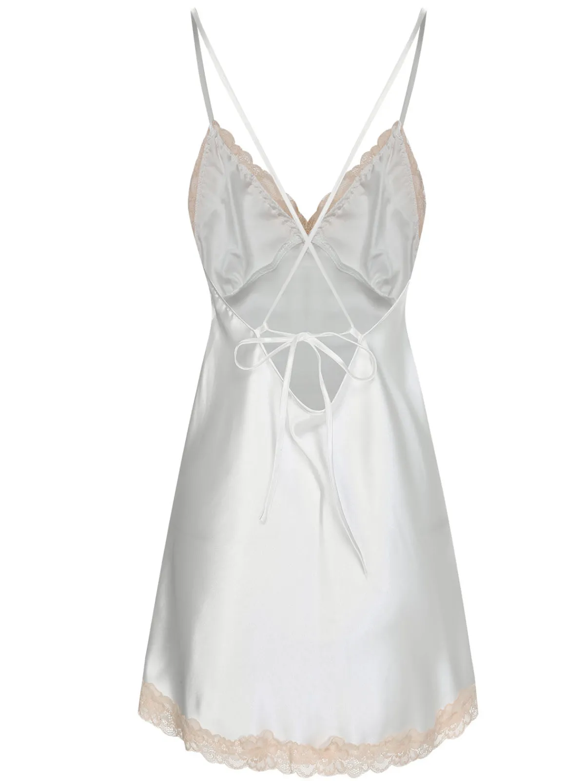 Clearance Retro Stage 1950s Lace Patchwork Suspender Sleepwear
