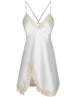 Discount Retro Stage 1950s Lace Patchwork Suspender Sleepwear