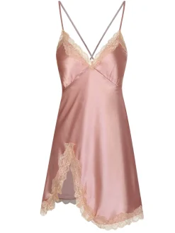 Discount Retro Stage 1950s Lace Patchwork Suspender Sleepwear