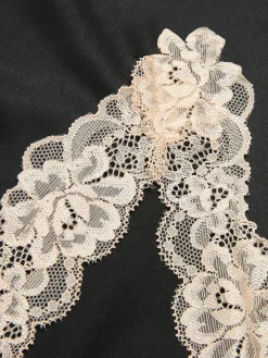 Hot Retro Stage 1950s Lace Patchwork Suspender Sleepwear