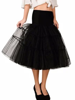 Discount Retro Stage 1950s Petticoat Tutu Crinoline Underskirt