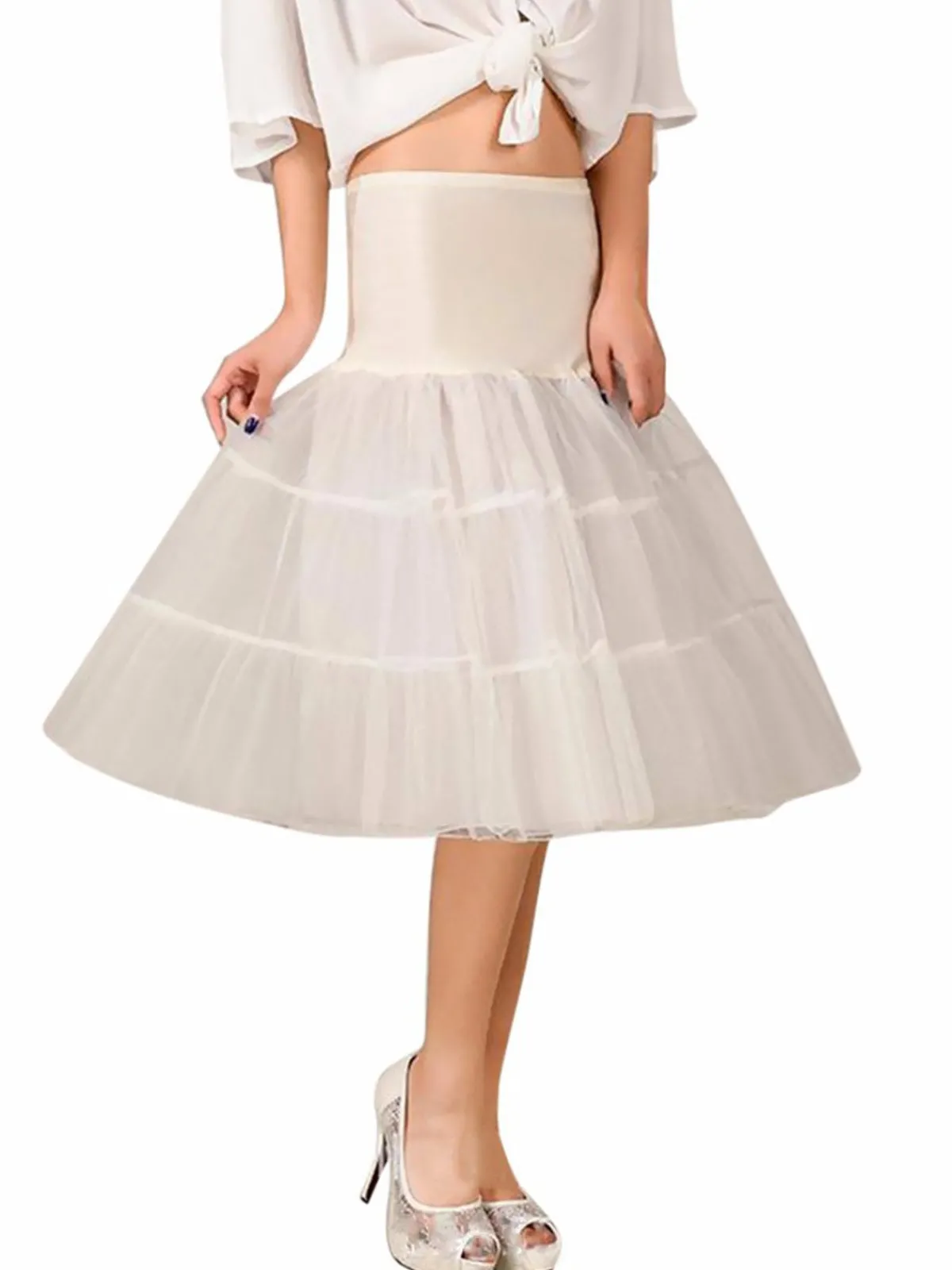 New Retro Stage 1950s Petticoat Tutu Crinoline Underskirt