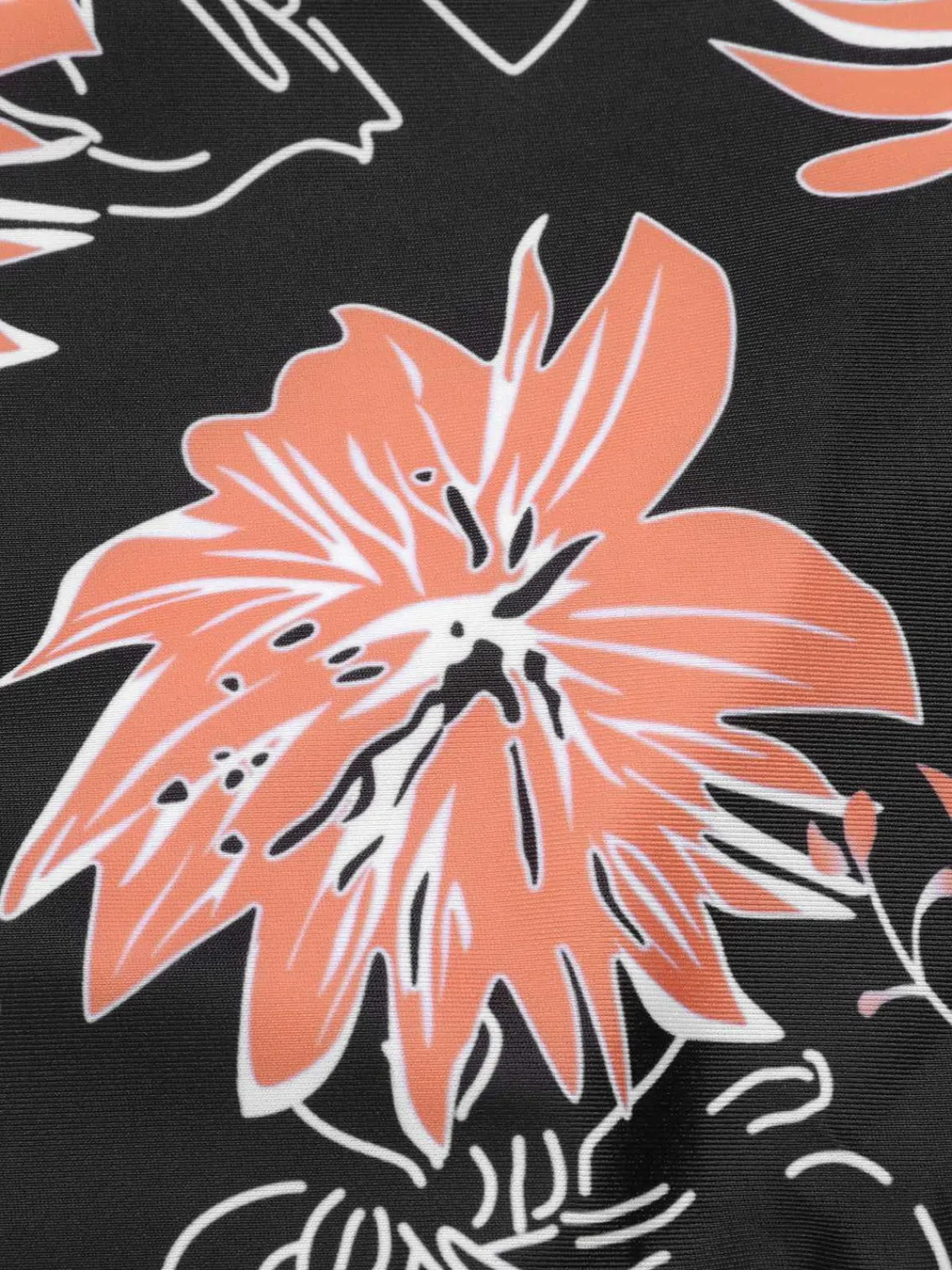 Hot Retro Stage 1960s Print Spaghetti Strap Swimsuit