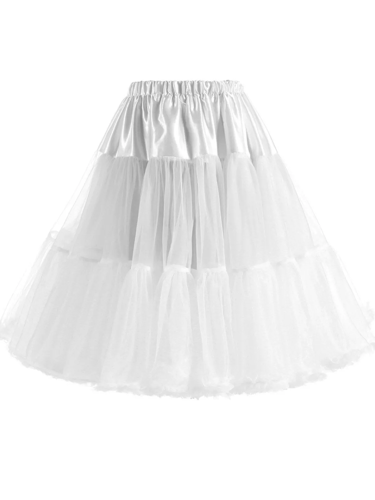 Hot Retro Stage 1950s Ruffled Petticoat Underskirt