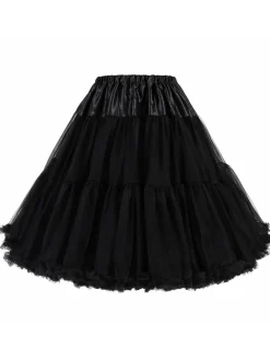 Hot Retro Stage 1950s Ruffled Petticoat Underskirt