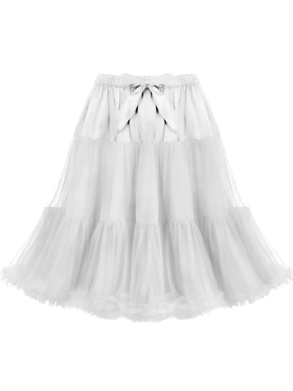 Outlet Retro Stage 1950s Ruffles Petticoat Underskirt