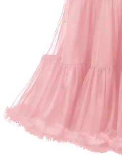 Online Retro Stage 1950s Ruffles Petticoat Underskirt