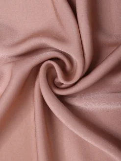 Discount Retro Stage 1930s Satin Solid V-Neck Fishtail Dress
