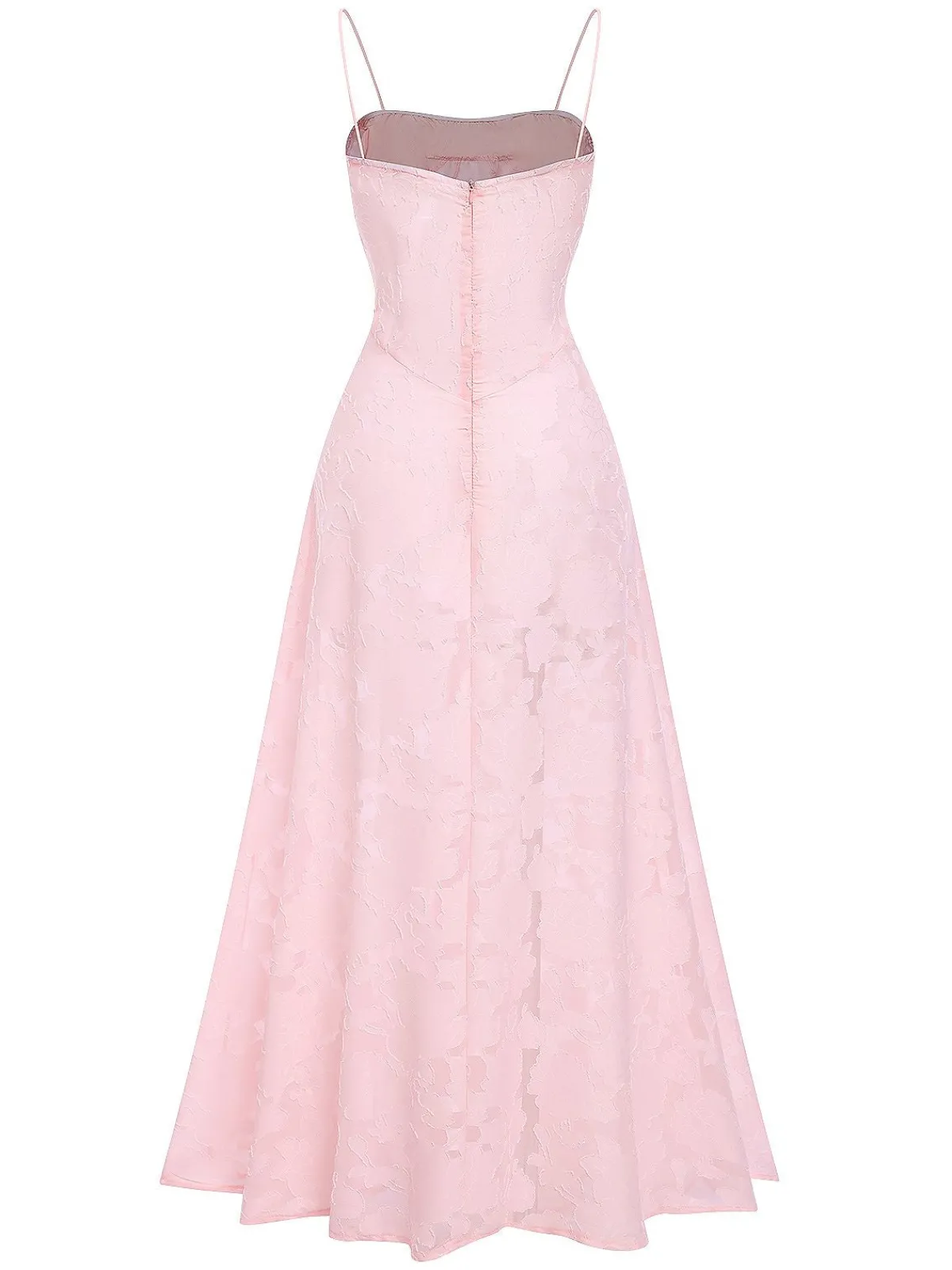 Clearance Retro Stage 1930s Sexy Sheer Floral Maxi Dress