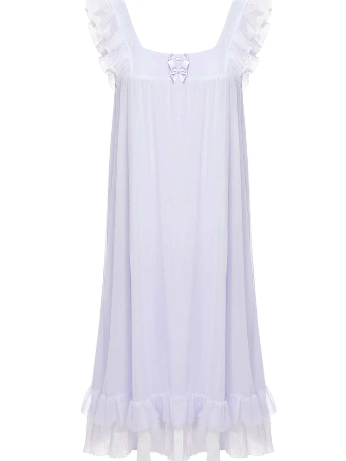 Fashion Retro Stage 1950s Small Flying sleeves Babydoll Sleepwear