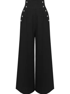 Best Retro Stage 1930s Solid Blouse & Suspender Pants