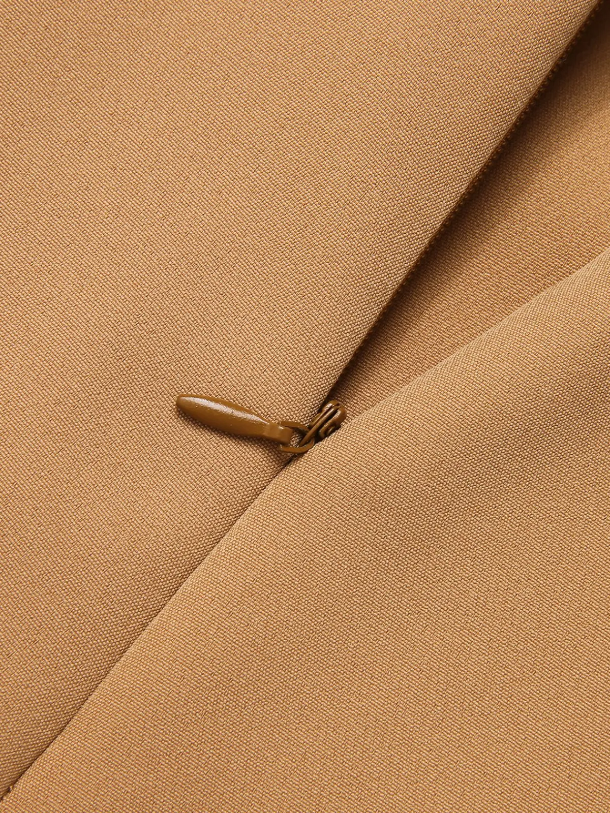 Best Retro Stage 1930s Solid Button Halter Lapel Jumpsuit