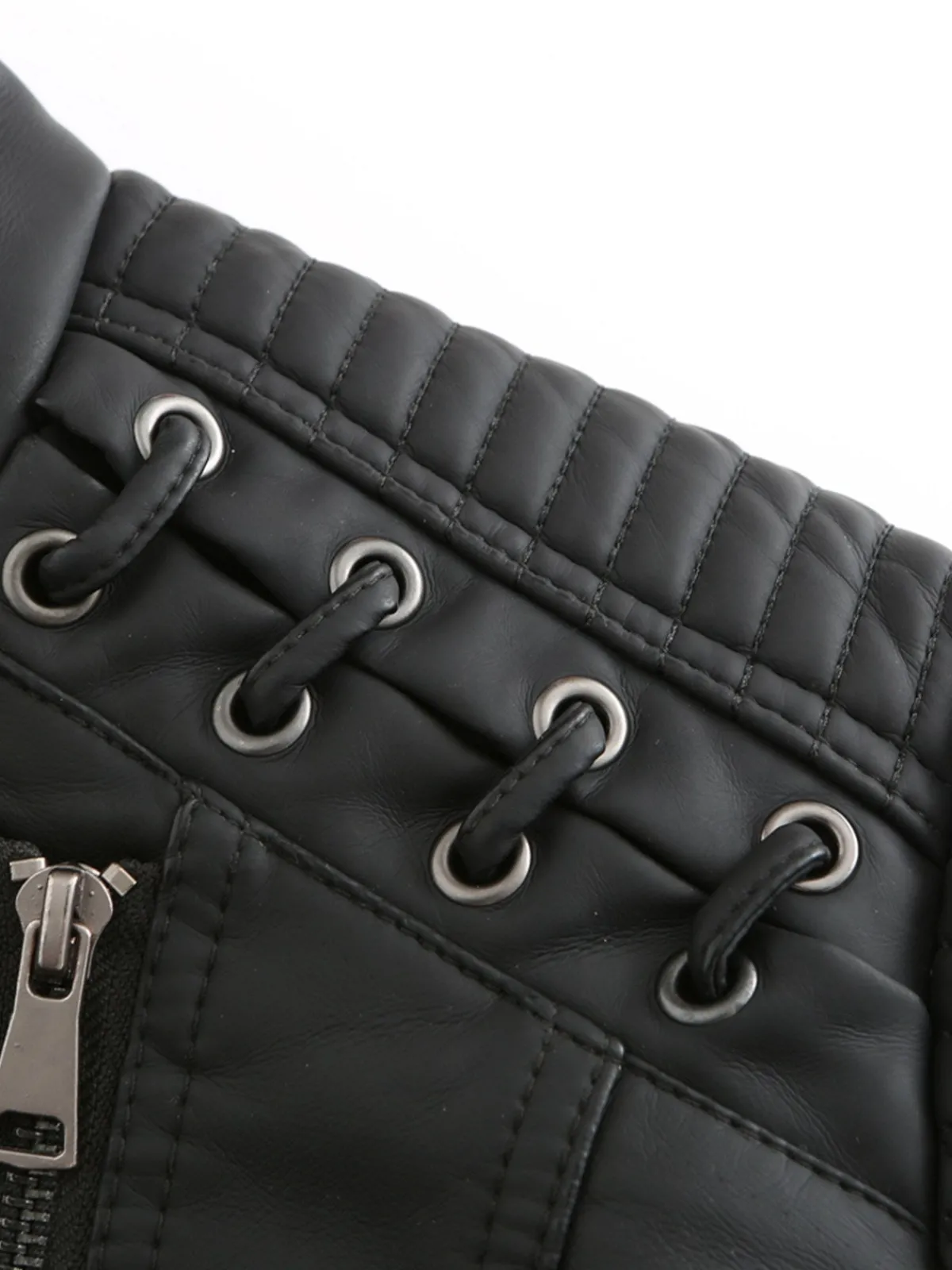 New Retro Stage 1960s Solid Faux Leather Motorcycle Jacket