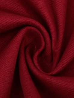 Online Retro Stage 1950s Solid Sweetheart Fold Swing Dress