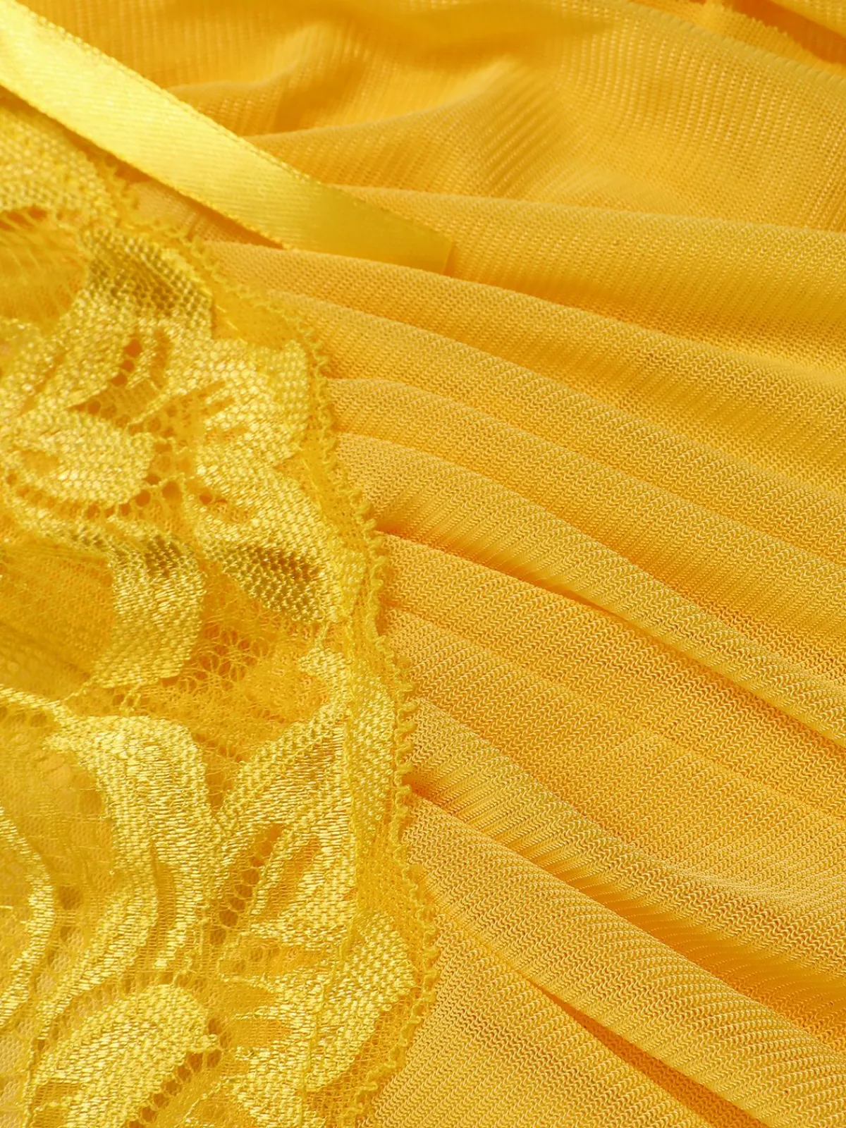 Clearance Retro Stage 1970s Spaghetti Strap Lace Sheer Sleepwear