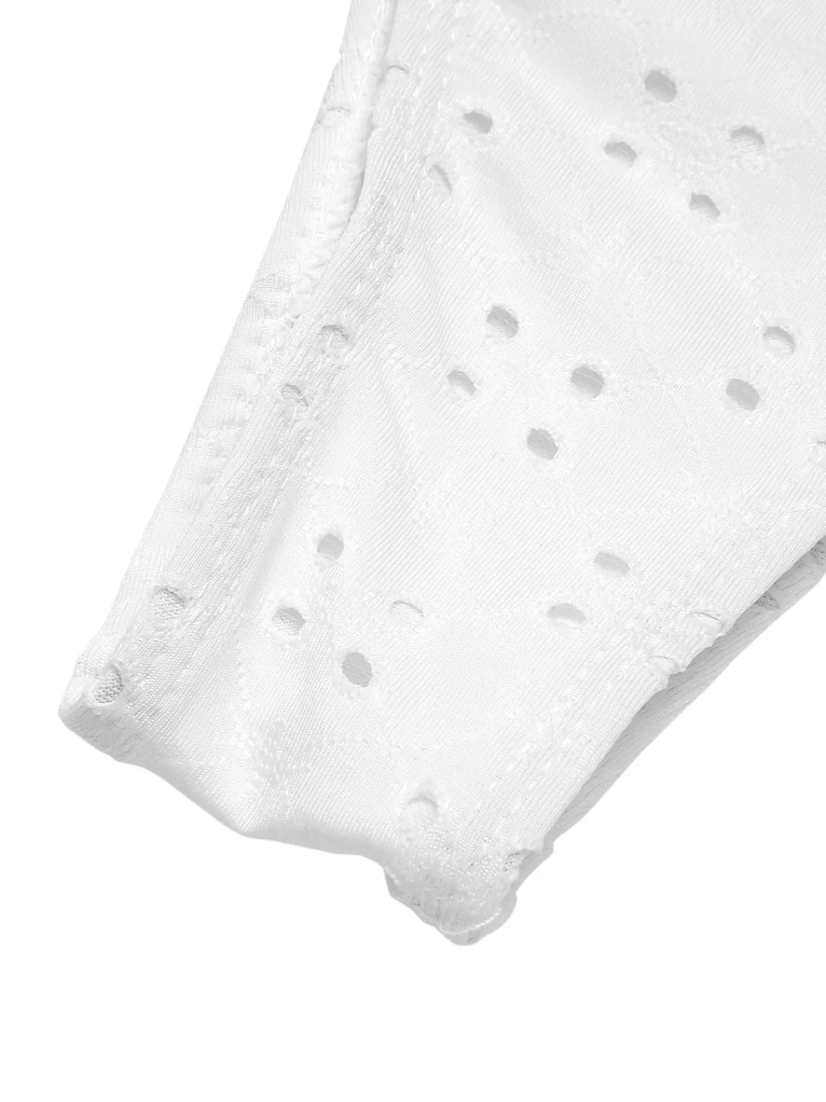 Hot Retro Stage 1950s Spaghetti Strap Solid Ruffles Swimsuit & Cover-Up