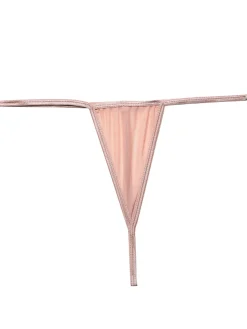 Clearance Retro Stage 1960s Spaghetti Straps Lace Sheer Nightgown