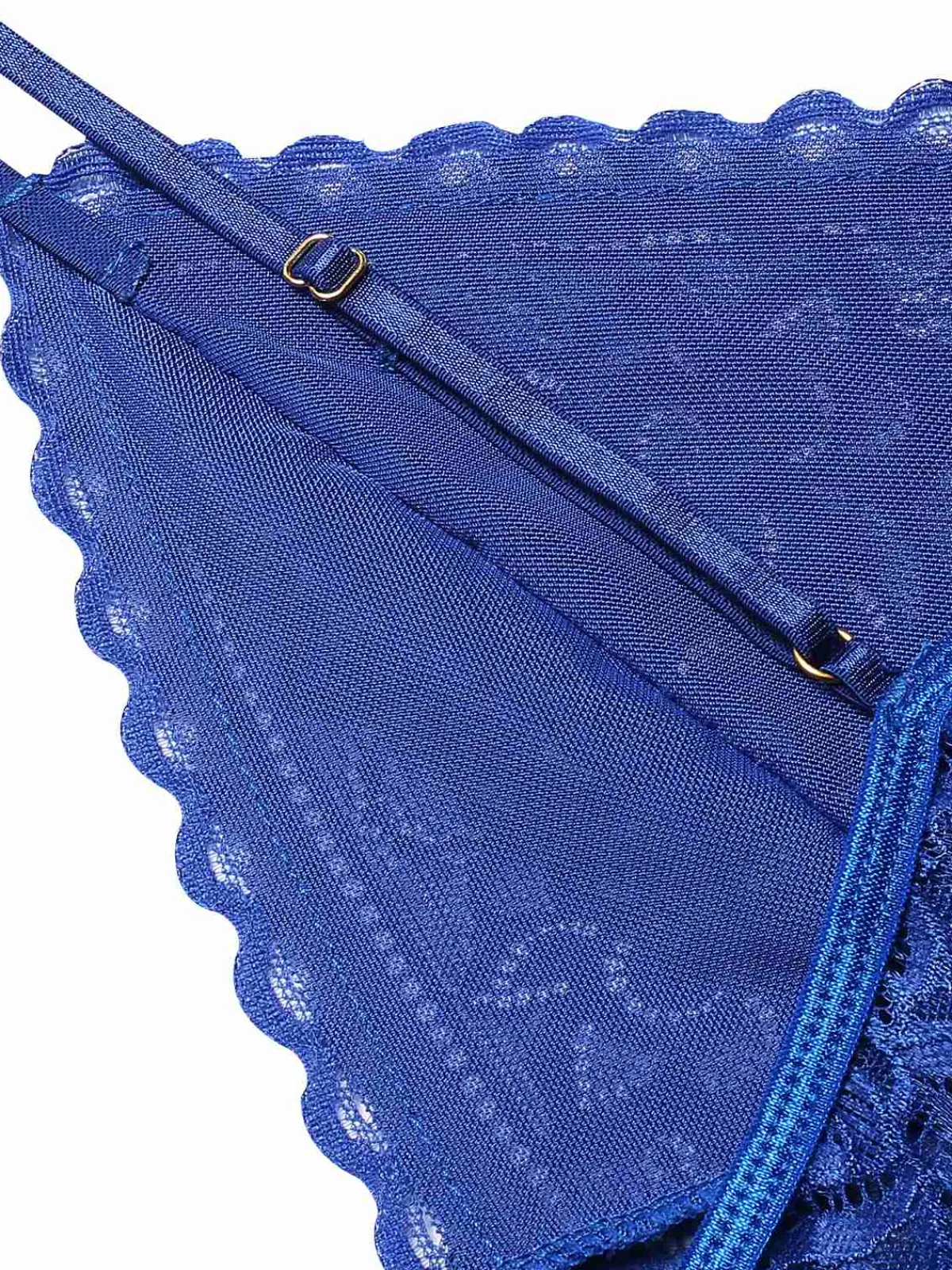 Best Retro Stage 1960s Spaghetti Straps Lace Sheer Nightgown