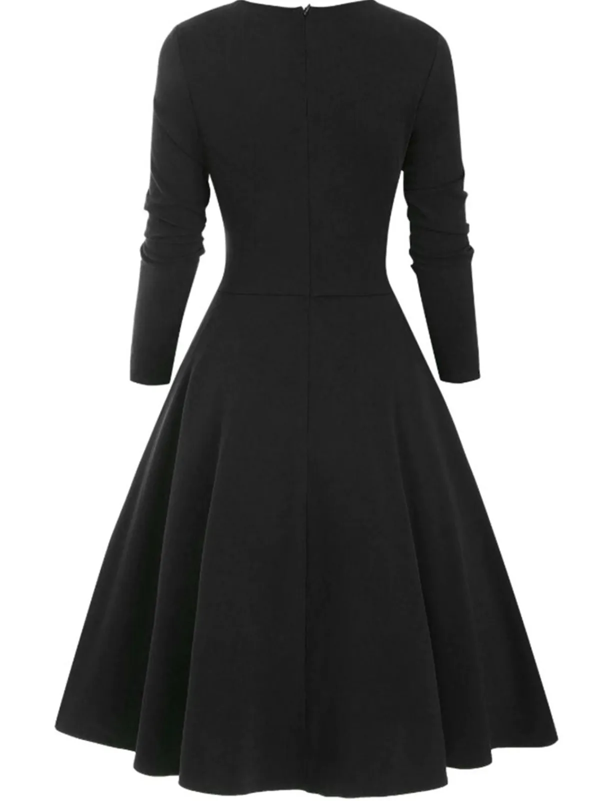 Sale Retro Stage 1950s Sweetheart Plaid Patchwork Dress