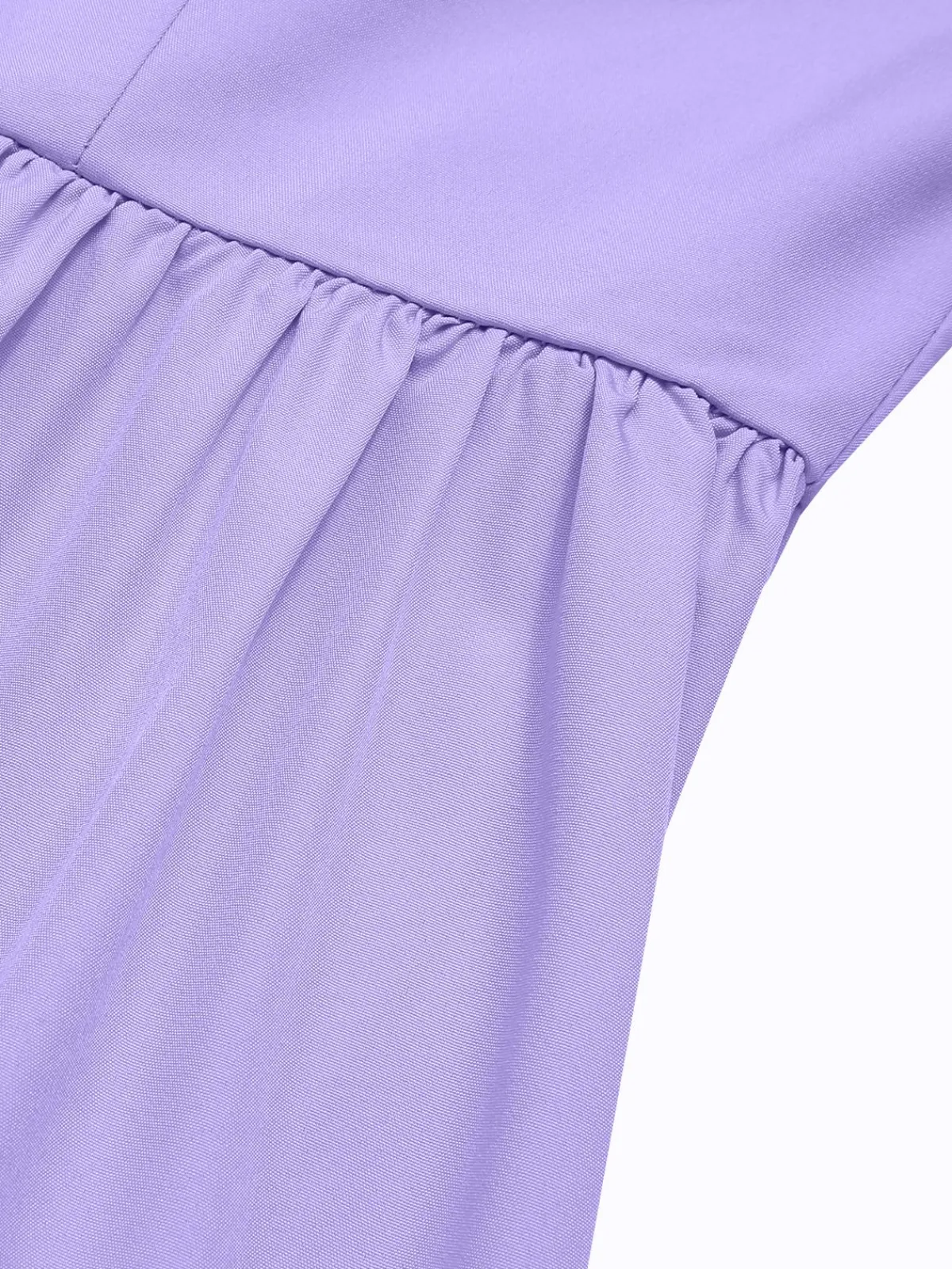 Best Retro Stage 1940s U-Neck Spaghetti Strap Pleated Dress