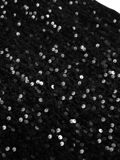 Outlet Retro Stage 1930s Velvet Sequined Mermaid Skirt