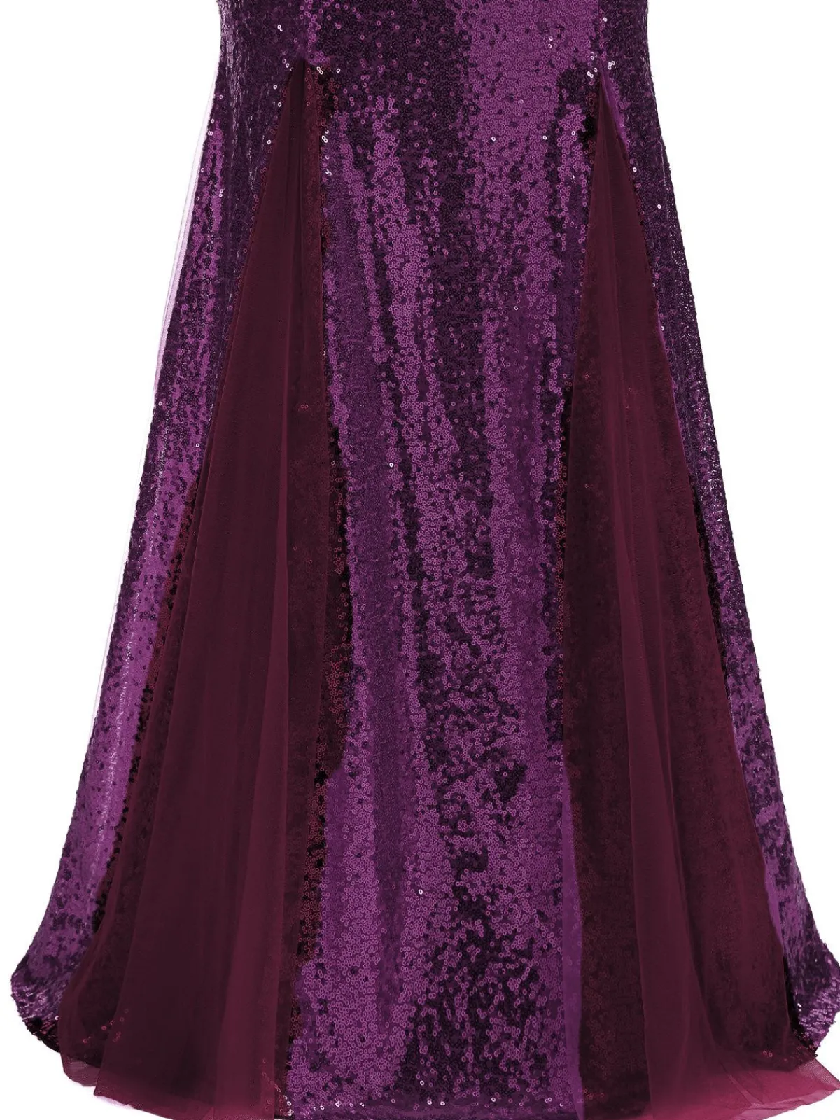 Sale Retro Stage 1930s Vintage Sequin Strapless Dress
