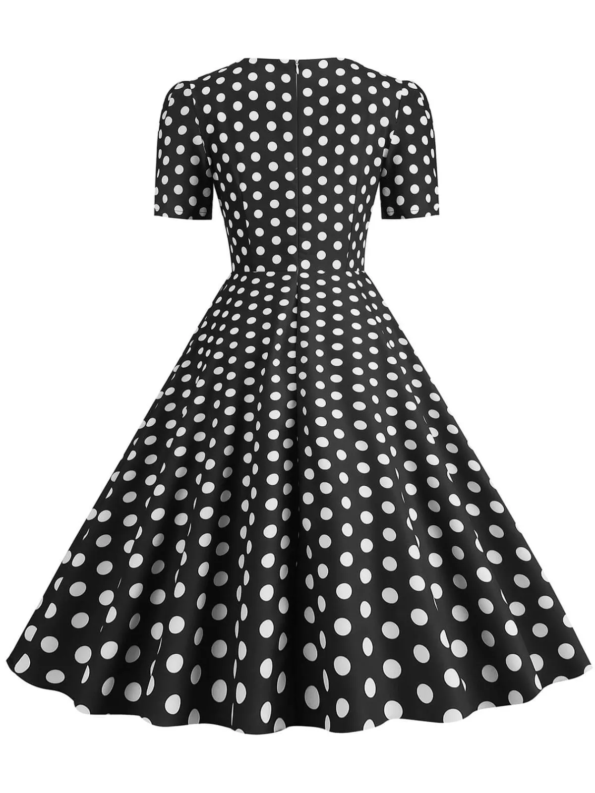 Best Retro Stage 1950s Vintage Sweetheart Bow Swing Dress