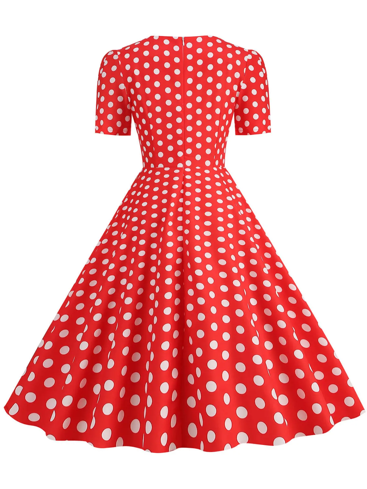 Best Retro Stage 1950s Vintage Sweetheart Bow Swing Dress