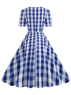 Best Retro Stage 1950s Vintage Sweetheart Bow Swing Dress