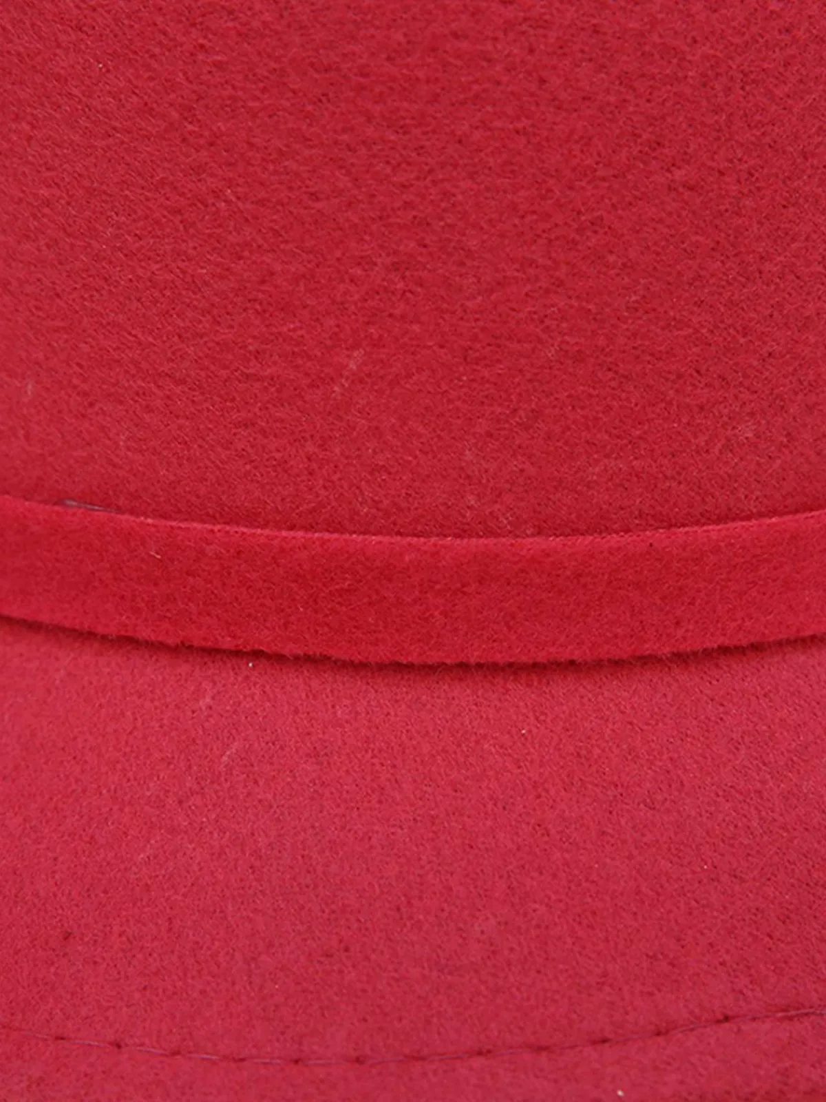 Outlet Retro Stage Solid Imitation Wool Knot Cloche Hat