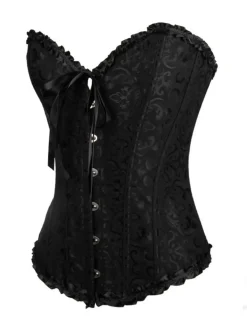 Best Retro Stage Steampunk Gothic Lace Overbust Corset
