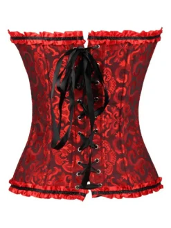 Best Retro Stage Steampunk Gothic Lace Overbust Corset