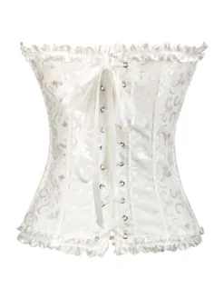 Best Retro Stage Steampunk Gothic Lace Overbust Corset