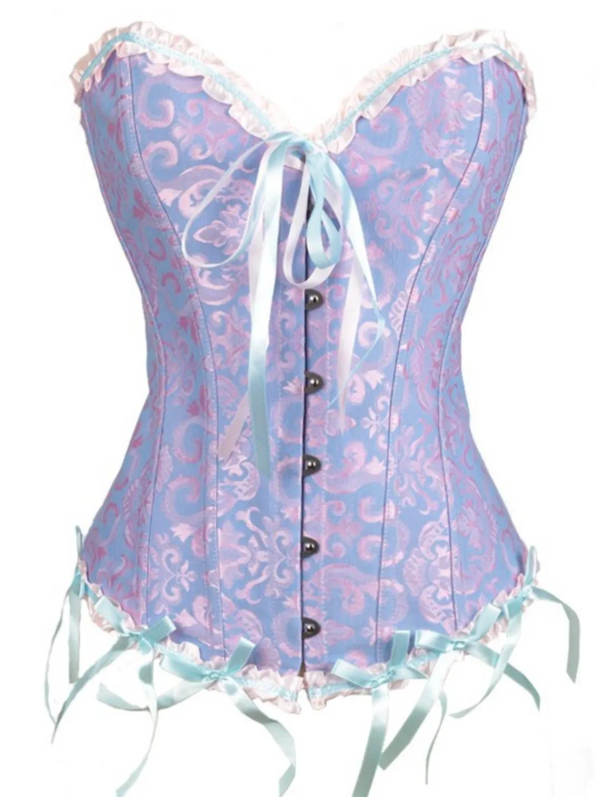 Best Retro Stage Steampunk Gothic Lace Overbust Corset