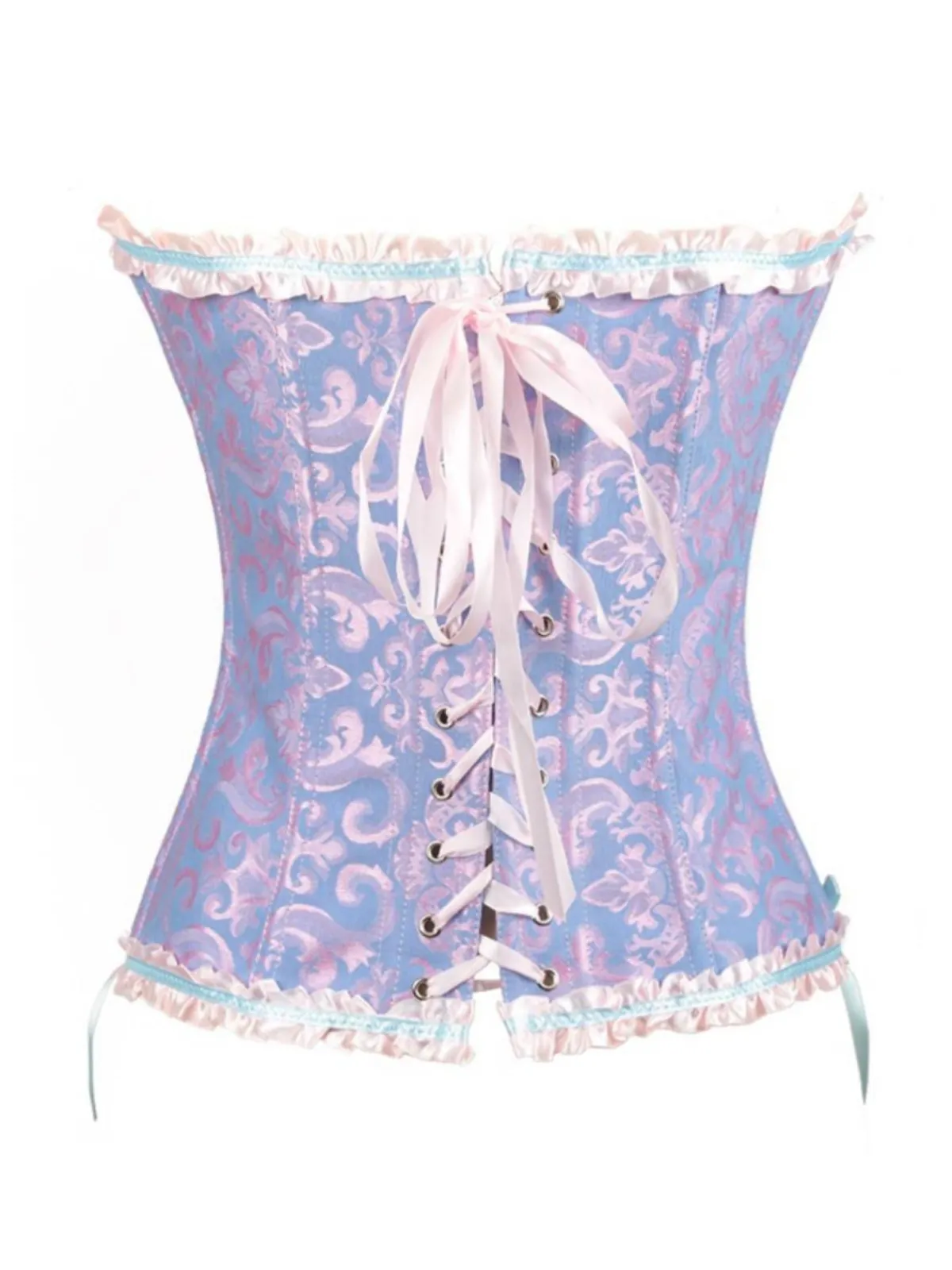 Best Retro Stage Steampunk Gothic Lace Overbust Corset