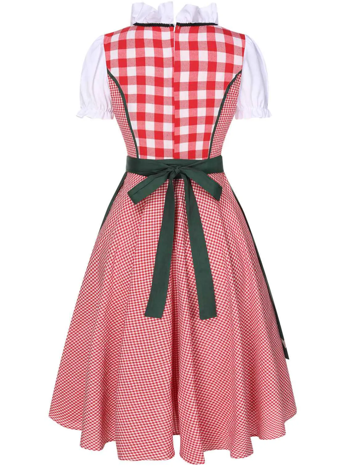 Best Retro Stage Traditional Oktoberfest Bavarian Carnival Dirndl Dress
