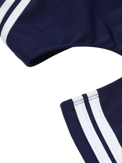 Outlet Retro Stage [US Warehouse] 1930s Halter One-piece Swimsuit Navy Blue