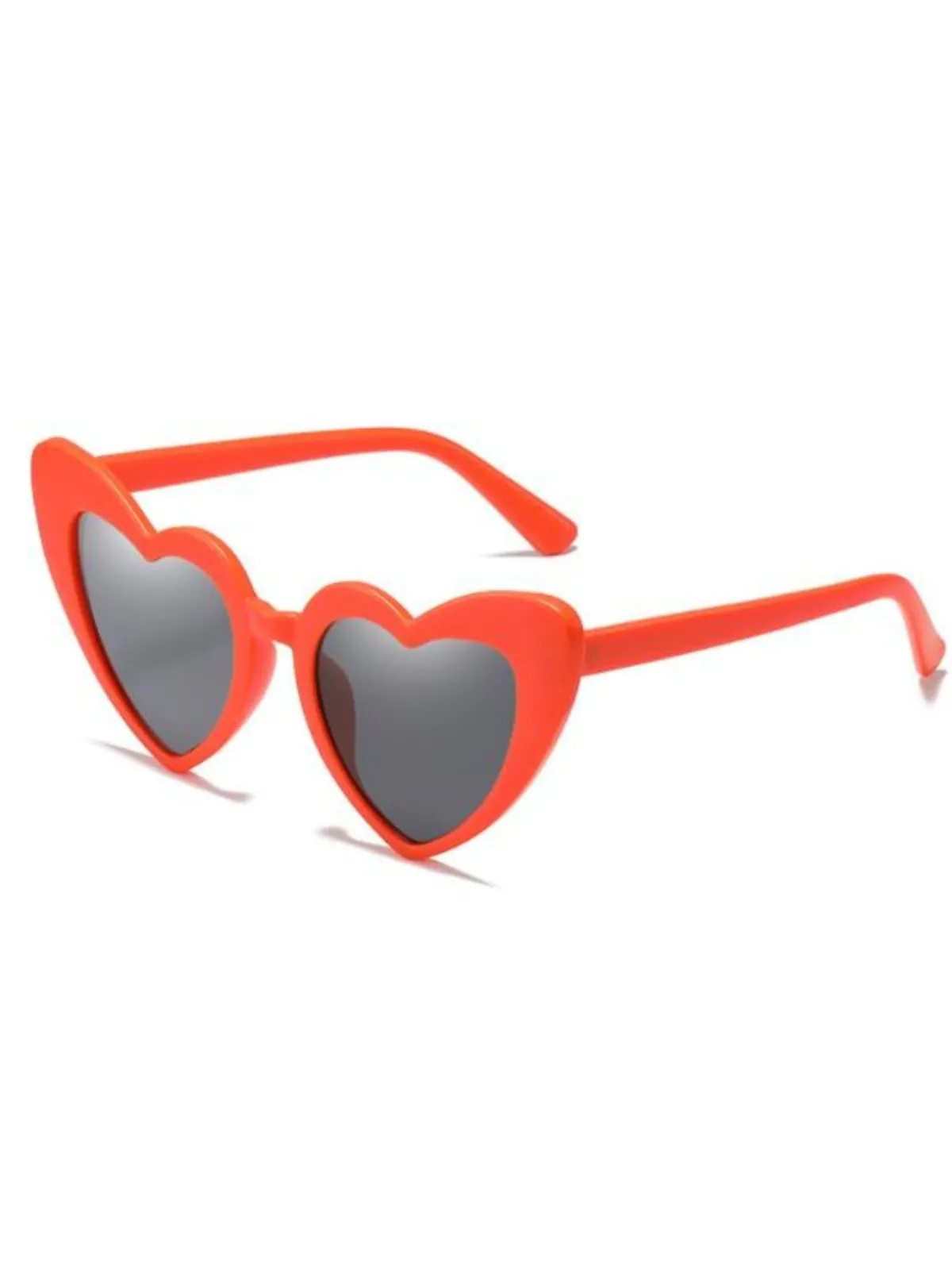 Online Retro Stage Vintage Alloy Temple Heart Frame Sunglasses