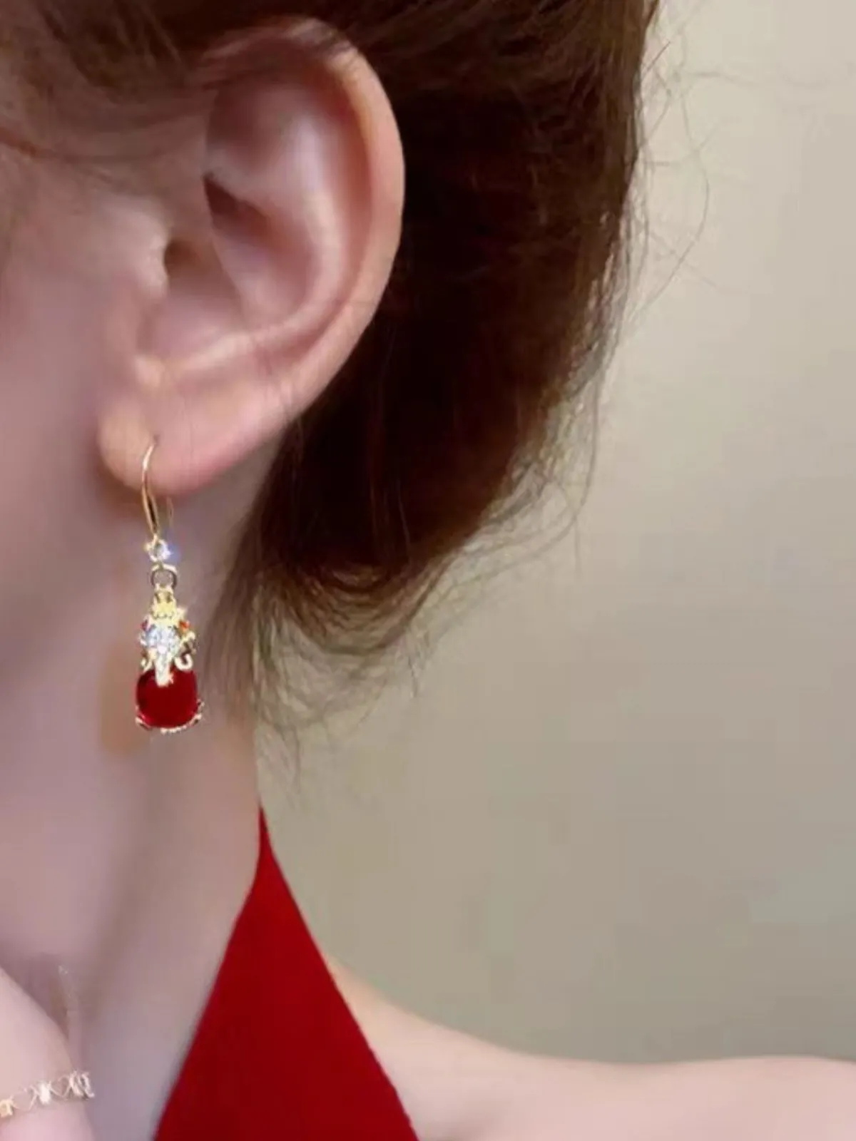 New Retro Stage Vintage Animal Alloy Earrings